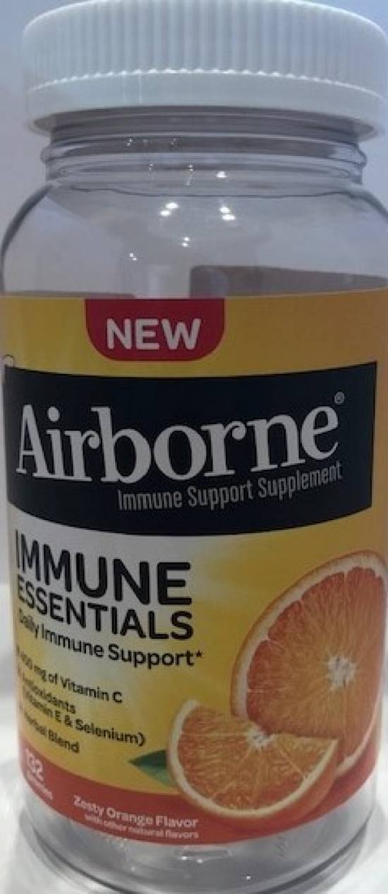 Airborne Immune Essentials Orange Gummies ( 132 ct)