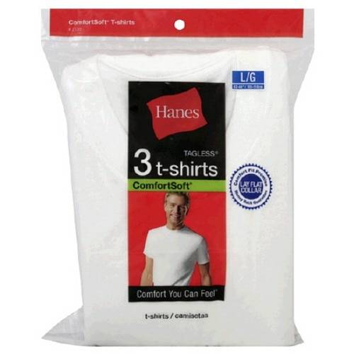 Hanes ComfortSoft T-Shirts - Large 3.0 ea