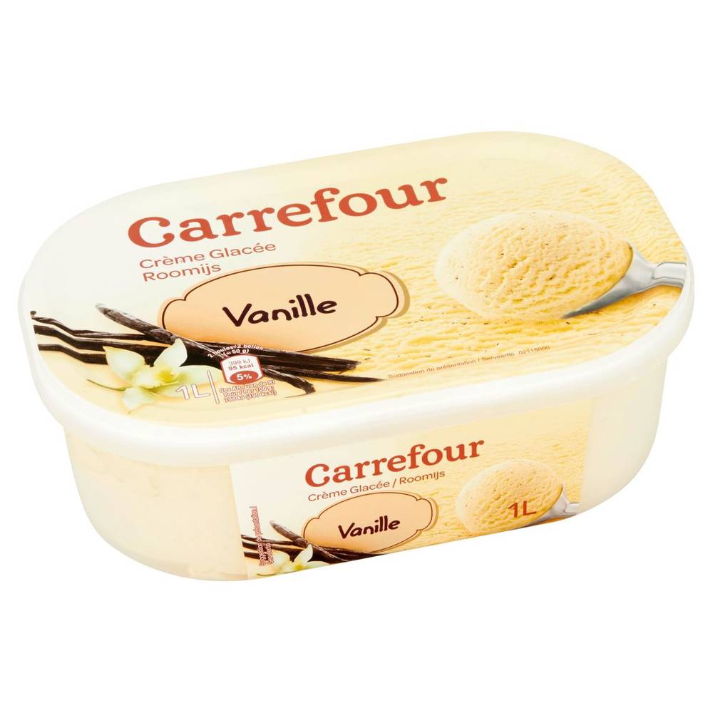 Carrefour Roomijs Vanille 500 g