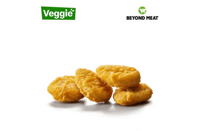 4 VEGGIE McPLANT® NUGGETS