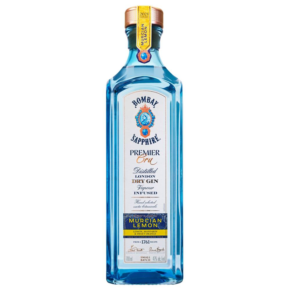 Bombay Sapphire Cru Murcian Gin (1 L) (lemon)