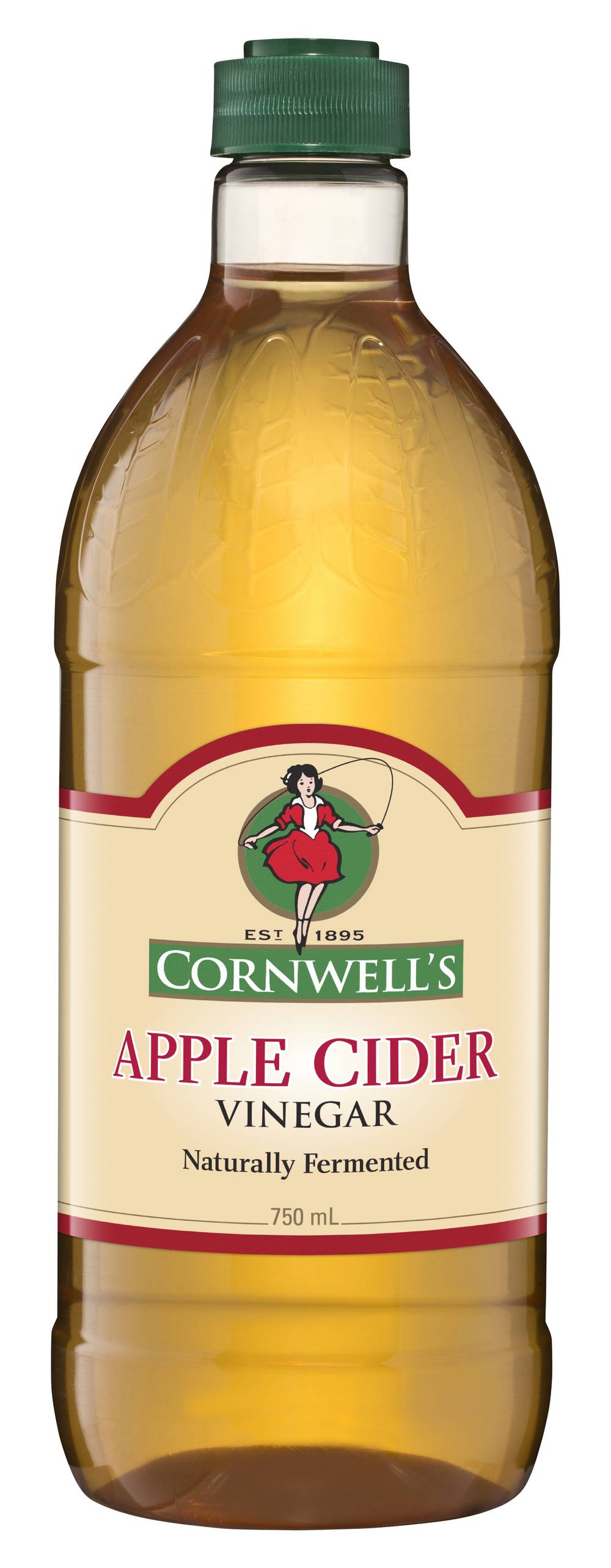 Cornwell's Naturally Fermented Cider Vinegar, Apple (750mL)
