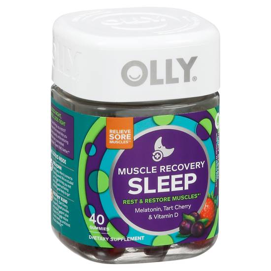 Olly Berry Rested Muscle Recovery Sleep (40 ct)