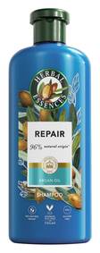 Herbal Essences Argan Oil Repair Shampoo 250ml to Nourish Damaged Hair, Silicone Free