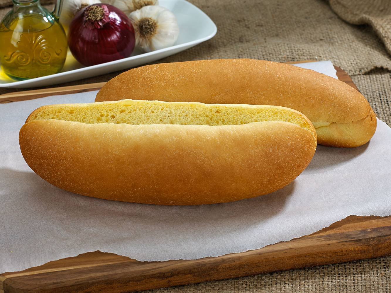 Cusano's Bakery - 10" Plain Hoagie Rolls - 6 Ct (1X6|Case of 1)