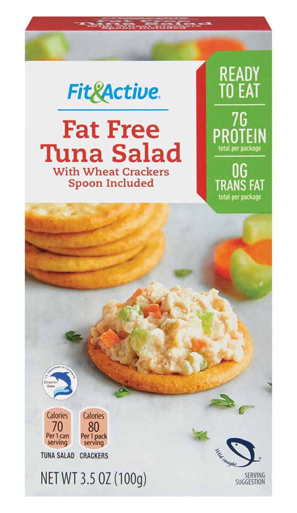 Fit&Active Ready To Eat Fat Free Tuna Salad (3.5 oz)