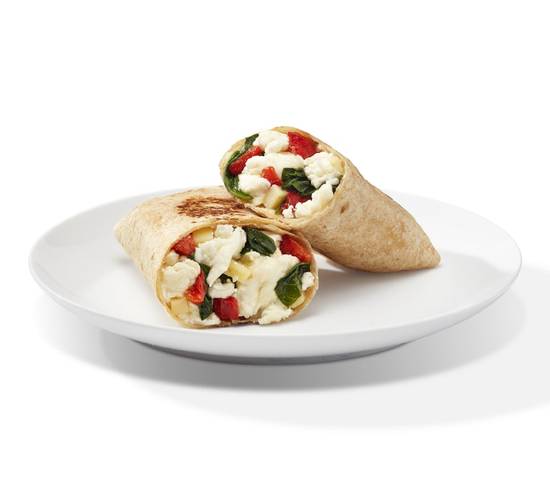 Sandwiches & Wraps|Veggie & Feta Egg White Wrap