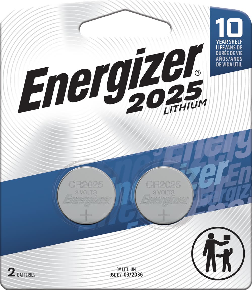 Energizer Lithium 2025 3v Batteries (0.32 oz)