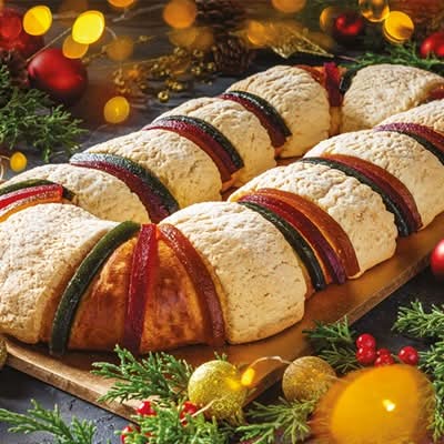 Rosca de Reyes Tradicional (Entera)