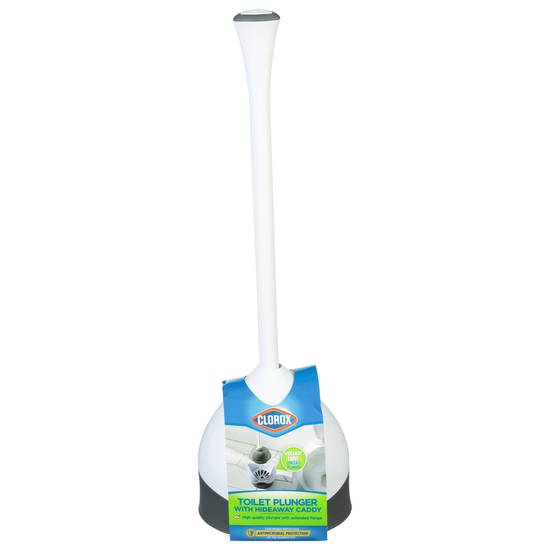 Clorox Clean Is Just the Beginning Hideaway Caddy Tiolet Plunger