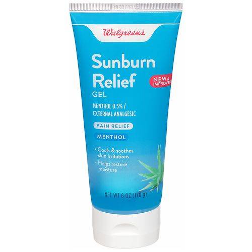 Walgreens Sunburn Relief Gel - 6.0 oz