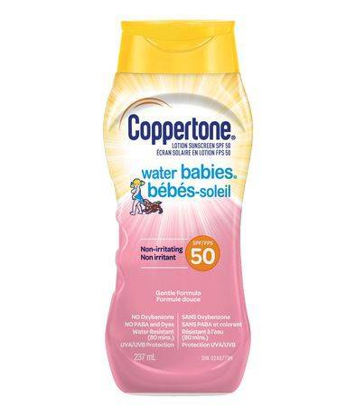 Coppertone Water Babies Sunscreen Lotion Spf 50 (237 ml)