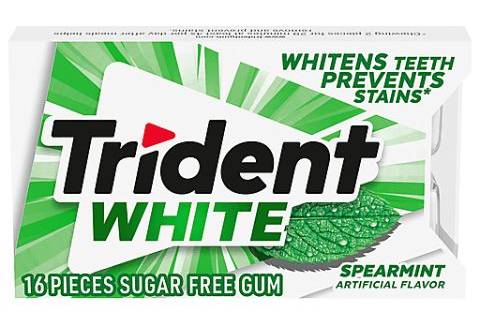 Trident White Spearmint 16 Count