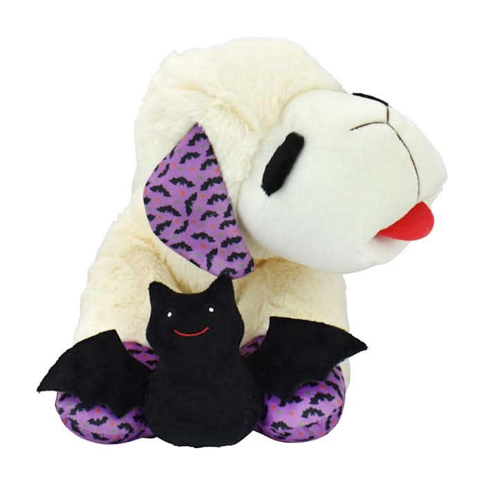 Multipet International Halloween Jumbo Lamb Chop Holding a Bat for Dogs, X-Large