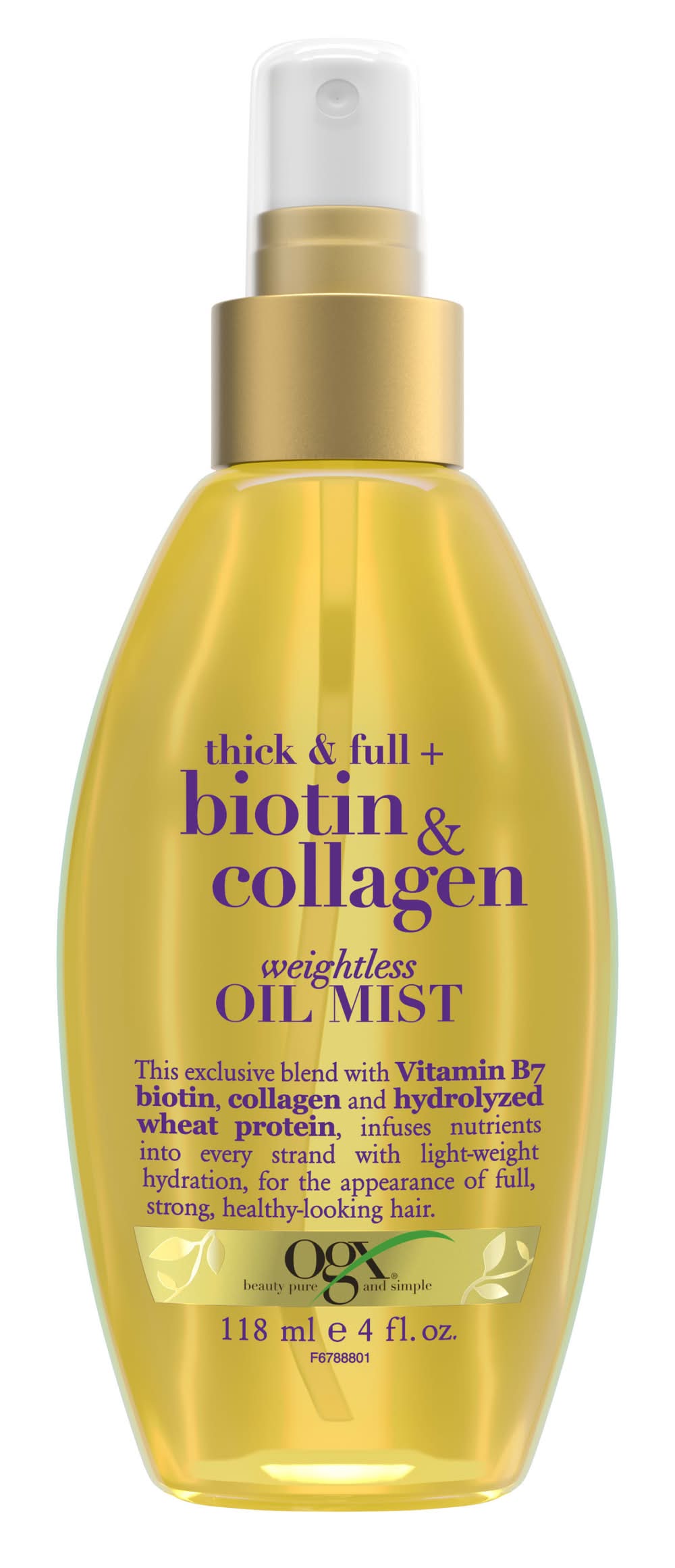OGX Thick & Full + Biotin & Collagen Weightless Oil Mist (4 fl oz)