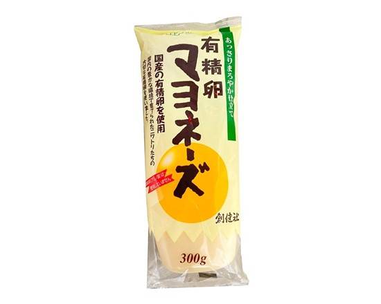 創健社　有精卵マヨネーズ　300g　J-249