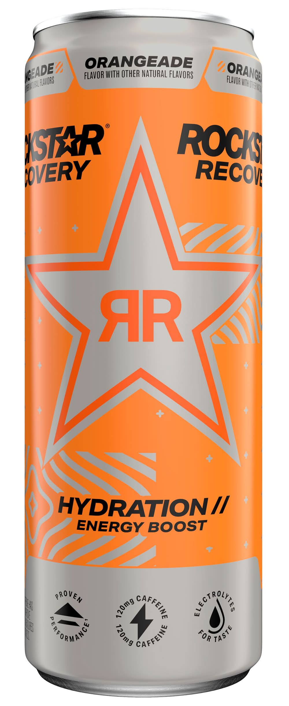 Rockstar Recovery Energy Drink, Orangeade (12 fl oz)