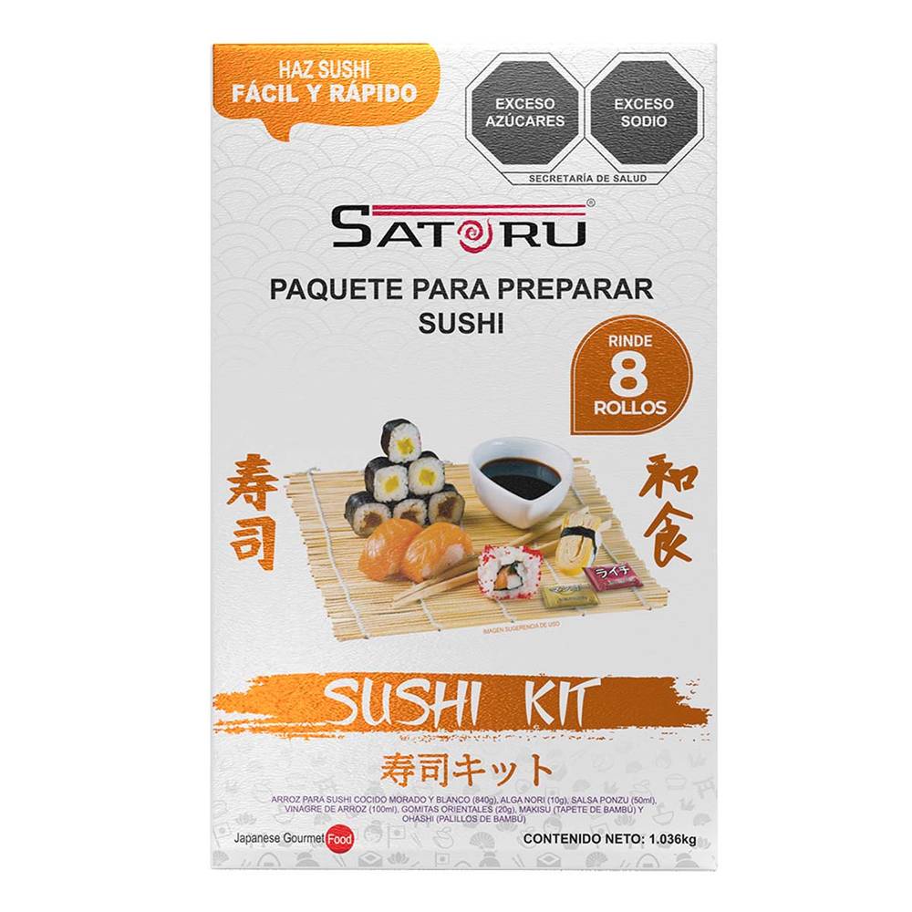 Satoru · Paquete para preparar sushi (1,04 kg)