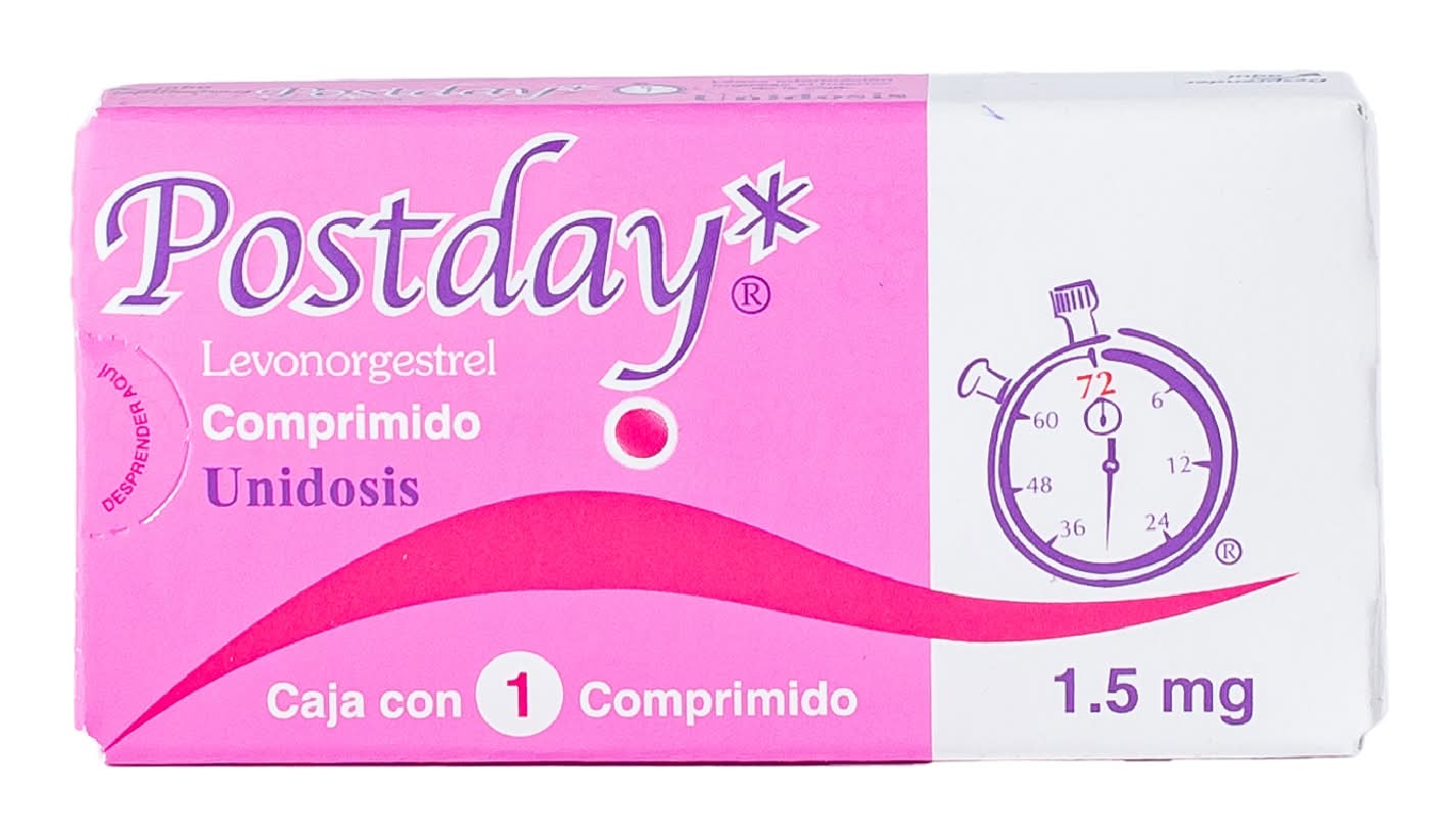 Postday · Levonorgestrel comprimido 1.5 mg
