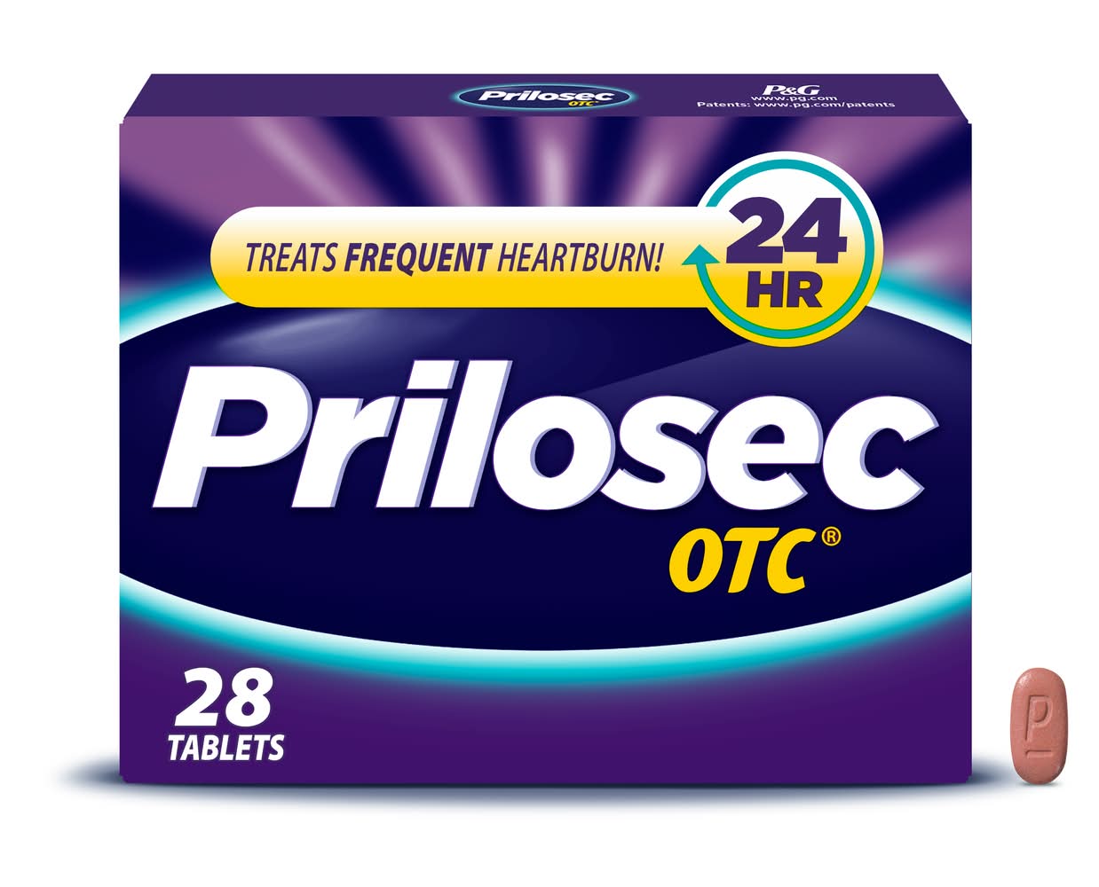 Prilosec OTC Omeprazole Delayed Release Acid Reducer Tablets (28 ct)