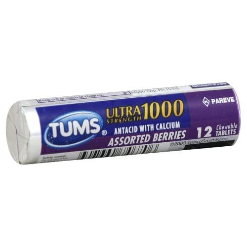 Tums Ultra Berries 12-Count