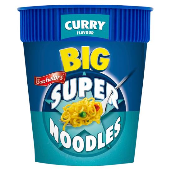 Batchelors Big Super Noodles Curry Flavour Instant Noodle Pot