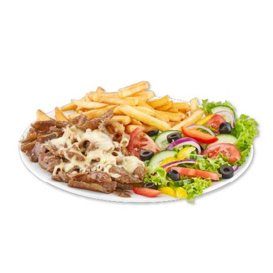 Kebab Plate Zahir Kebab Cheese