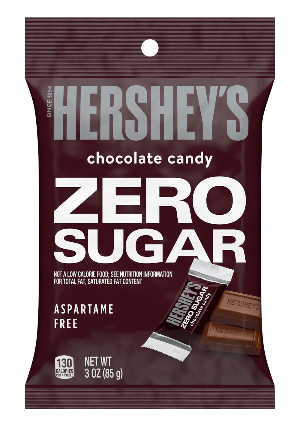 Hershey's Zero Sugar Chocolate Candy (3 oz)