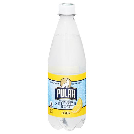 Polar Lemon Flavored Seltzer Water (20 fl oz)
