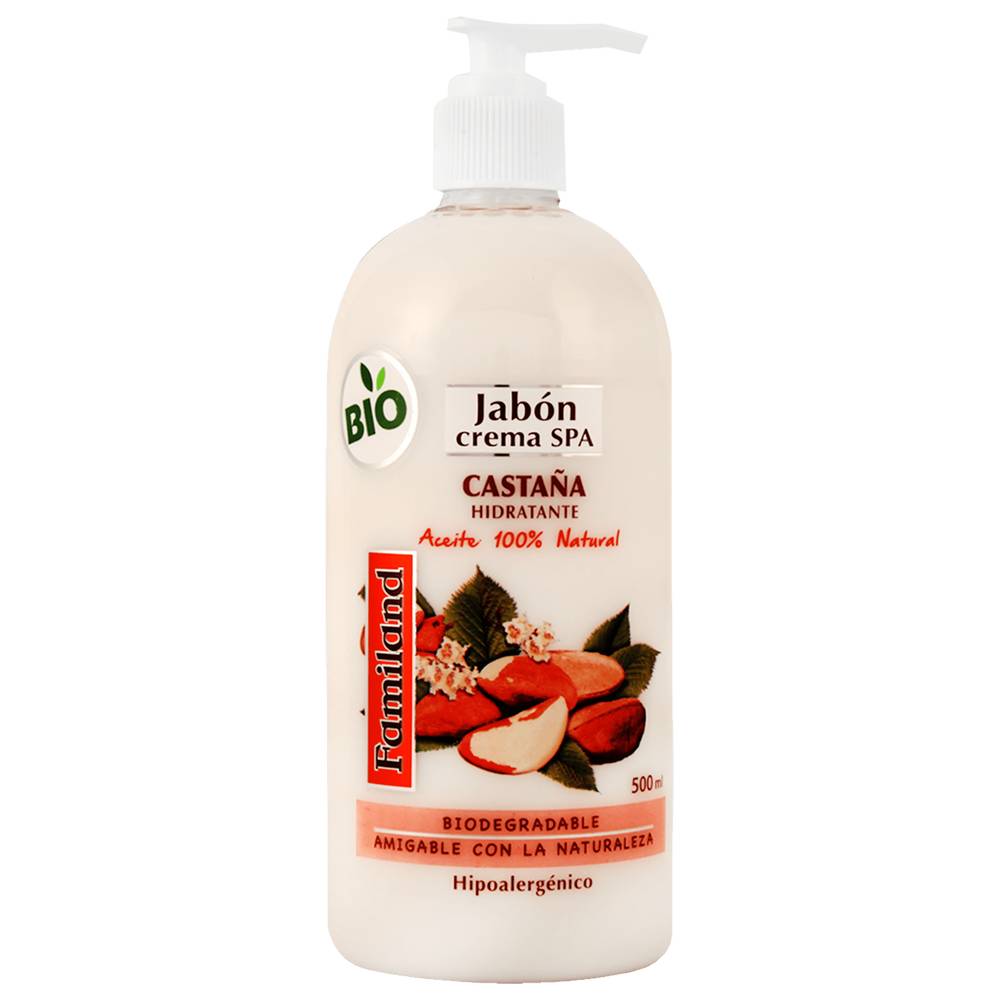 Familand jabón castaña (500 ml)