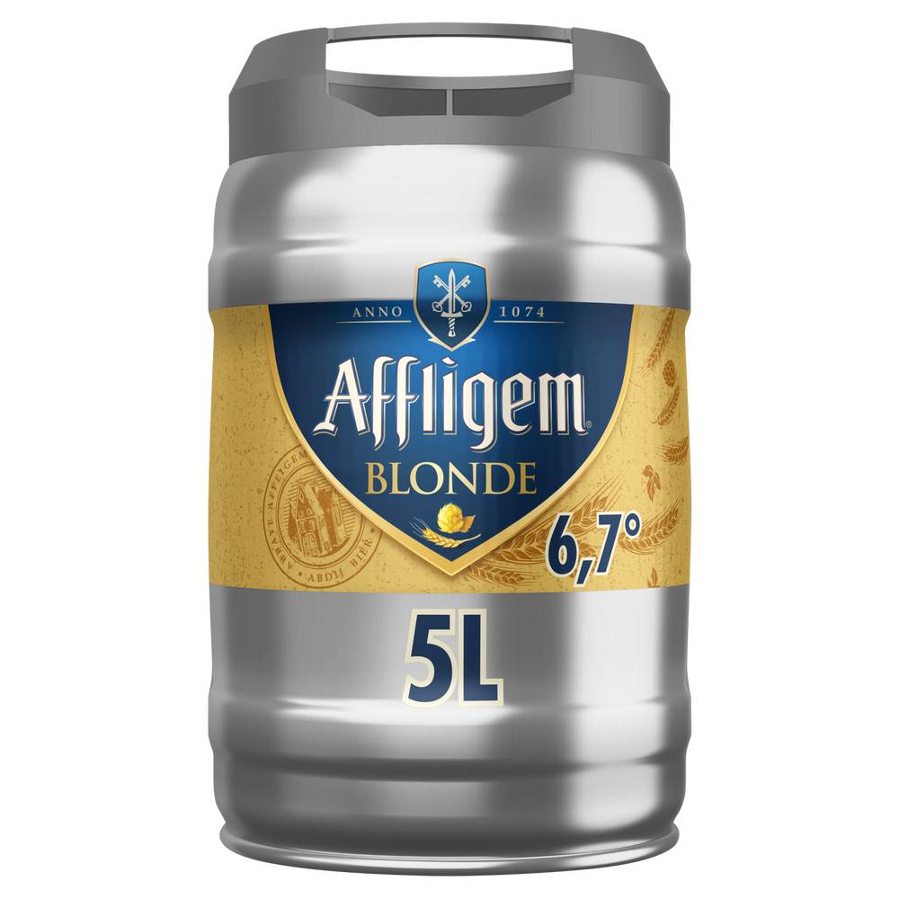 Affligem Cuvée Blonde - Bière belge d'abbaye fût pression (5L)