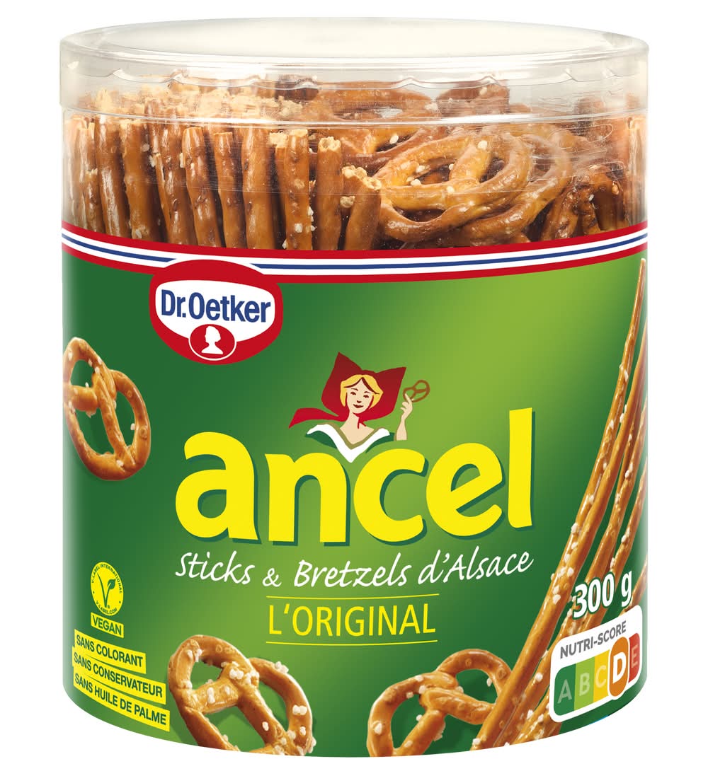 Dr. Oetker - Ancel assortiment stick & bretzel original (300g)