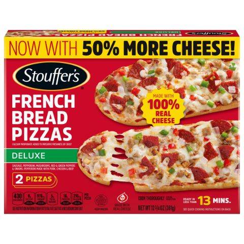 Stouffer's Deluxe French Bread Pizza 12.75
