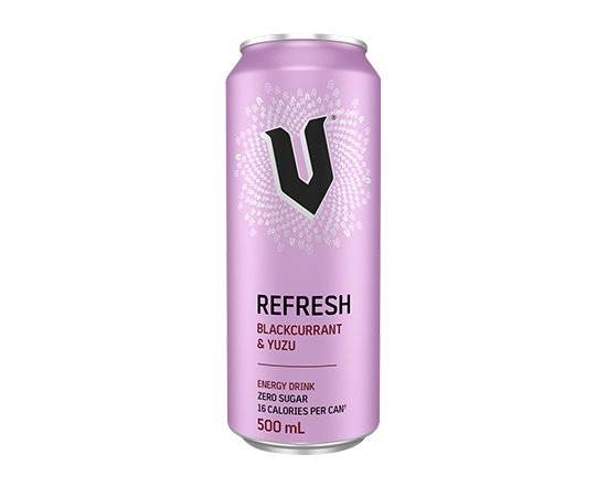 V Refresh Blackcurrant Yuzu 500ml