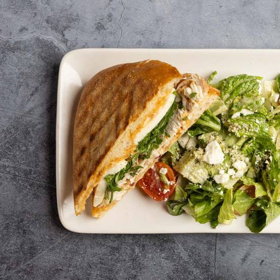 Half Panini + Half Salad