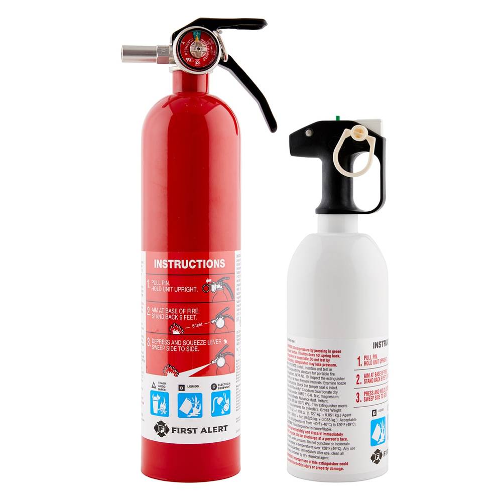 First Alert Home 1-A:10-B:C Residential Fire Extinguisher (2-Pack) | 1044121