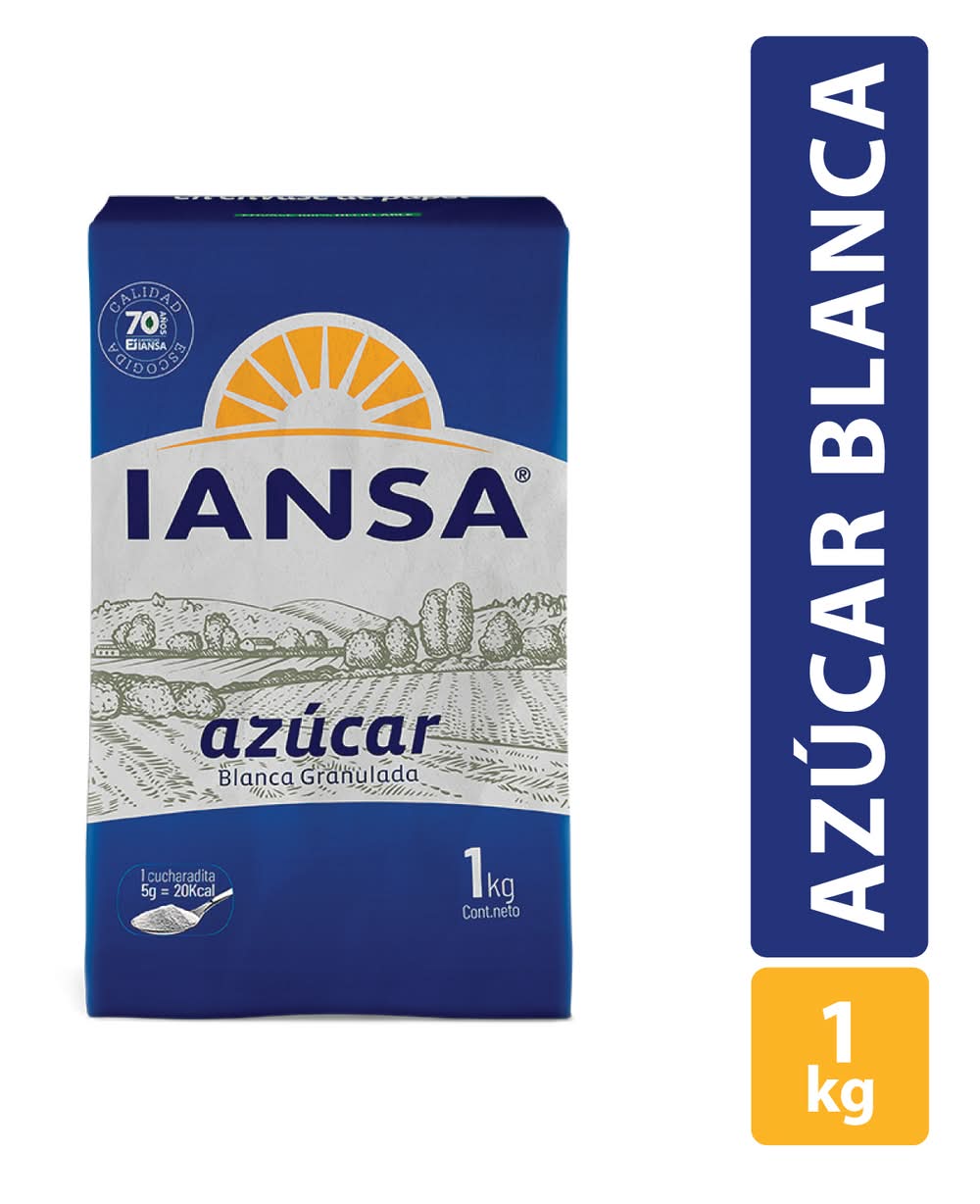 IANSA · Azúcar blanca granulada (1 kg)