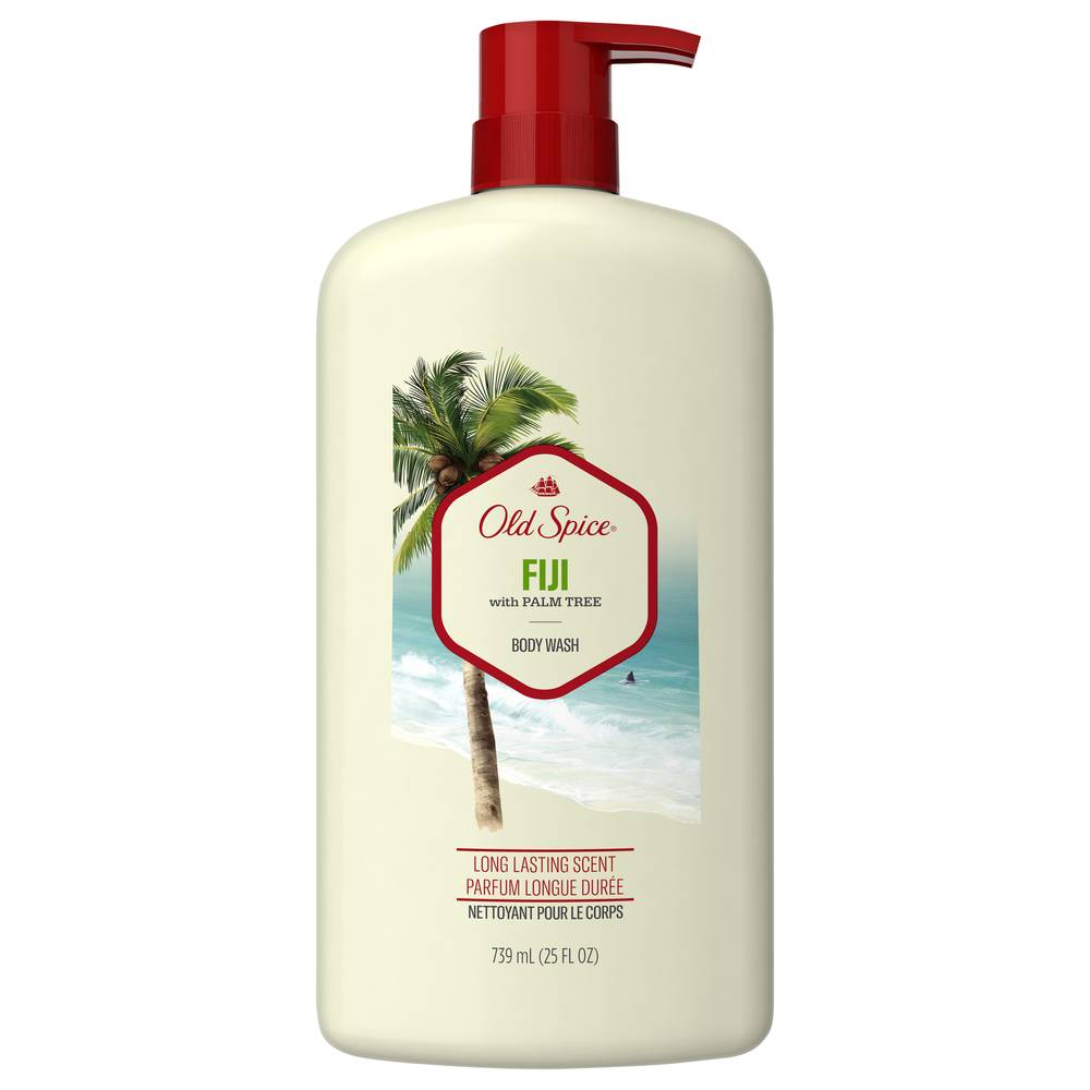 Old Spice Fiji With Palm Tree Body Wash