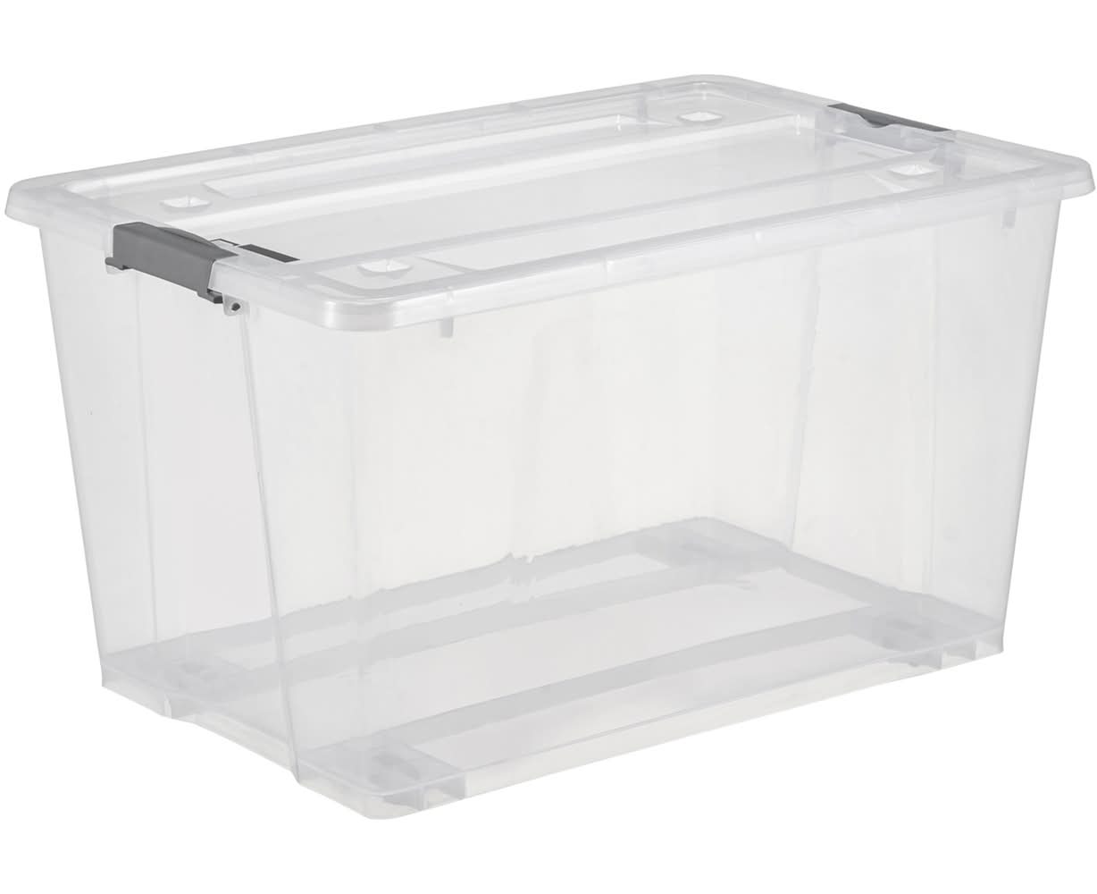 All Set 50L Clear Modular Storage Container