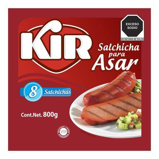 Kir salchicha para asar (resellable 8 piezas)