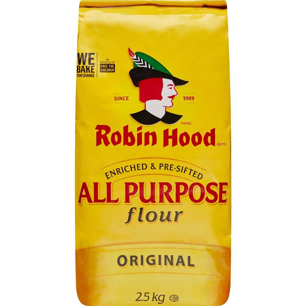 Robin Hood Original All Purpose Flour (2.5 kg)