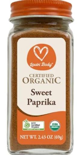 Chef’S Choice Organic Sweet Paprika 60g
