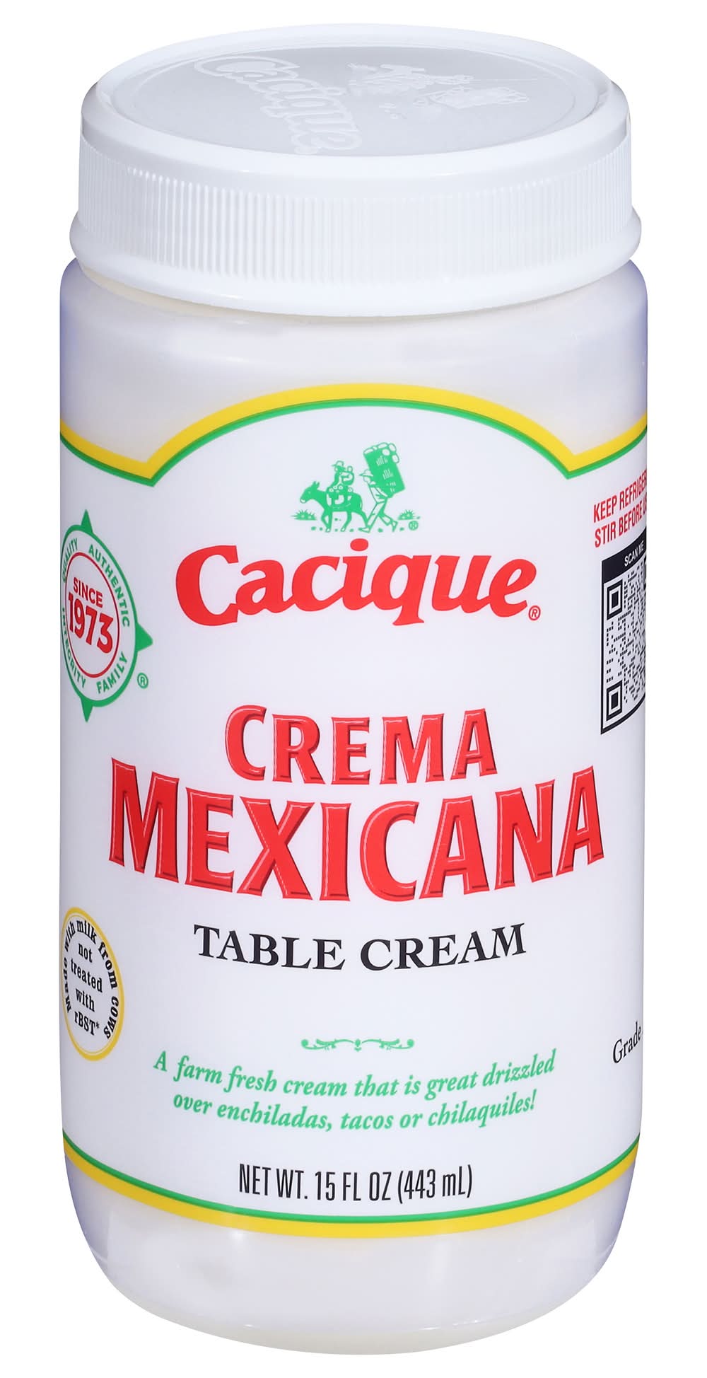 Cacique Crema Mexicana Table Cream (15 fl oz)