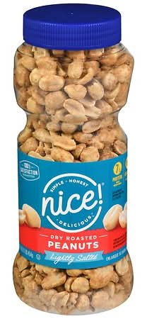 Nice! Dry Roasted Peanuts Lightly Salted
