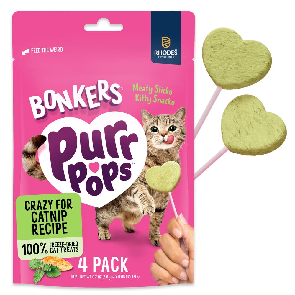 Bonkers Purr Pops Catnip Recipe (4 x 0.05 oz)