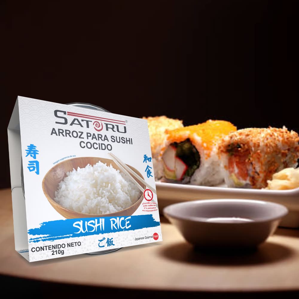 Satoru · Arroz cocido para sushi (210 g)