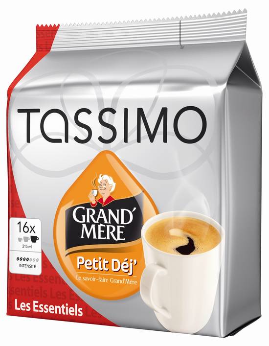 Tassimo - Grand mère petit déjeuner café moulu en dosettes intensité 4 (132.8 g)