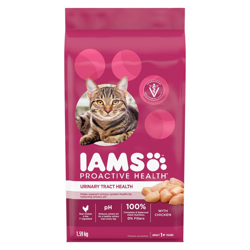 Iams Proactive Health Urinary Tract Care With Chicken Dry Cat Food (1.59 kg)