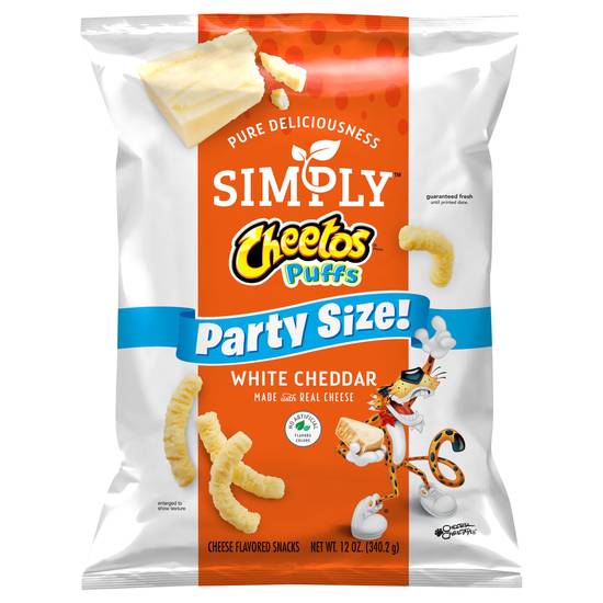 Simply Cheetos Puffs White Cheddar Cheese Snacks
