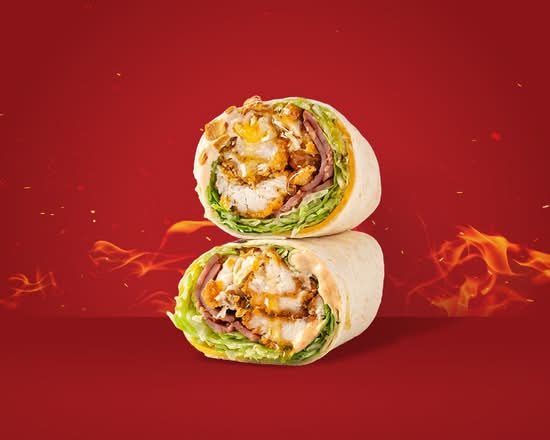 Hot Honey Buttermilk Crunch Wrap